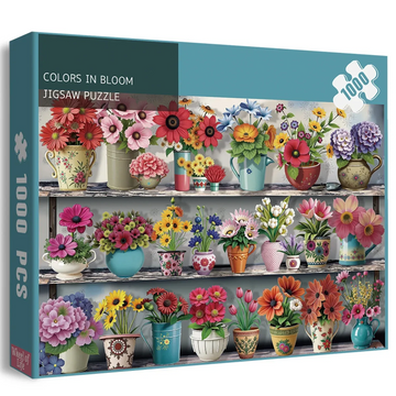 Colori in fiore puzzle puzzle 1000 pezzi